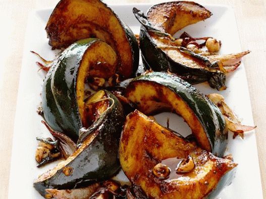 Photo de potiron cuit au four