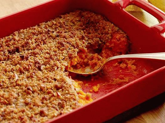 Photo de soufflé à la cocotte de patates douces