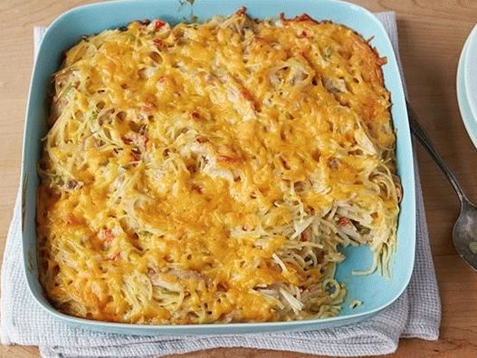 Photo Spaghetti Casserole Au Poulet