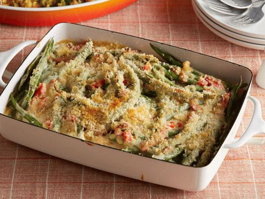 Photo Casserole aux haricots verts