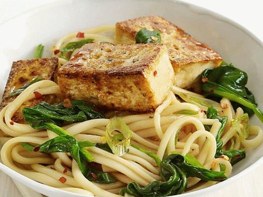 Nouilles asiatiques au tofu