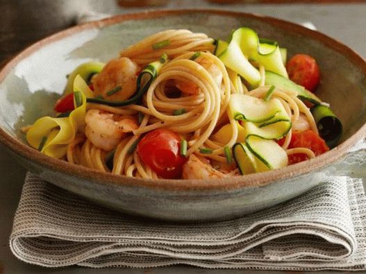 Pâte de crevettes et de courgettes