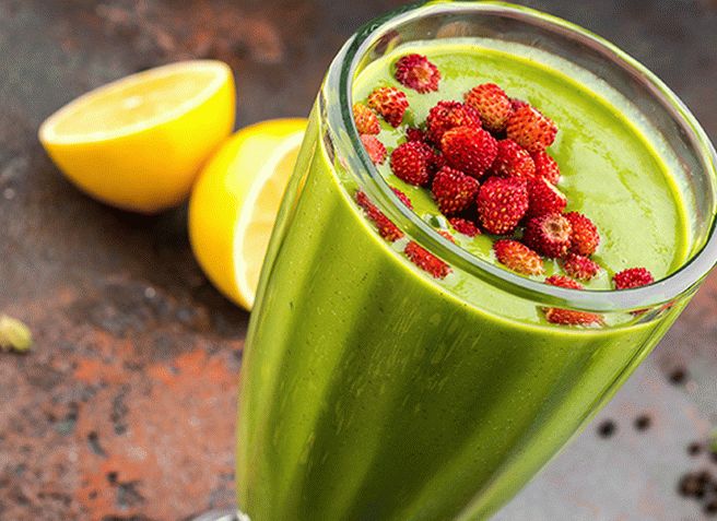 Smoothie vert