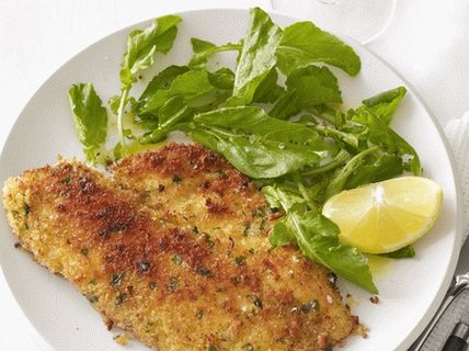 Photo poisson frit à Milan