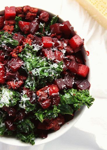 Photo de betterave et de rôti de patates douces