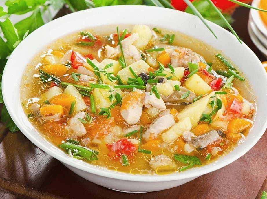 Soupe de legumes genevoise