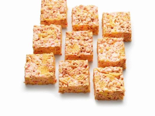 Barres de céréales avec croustilles